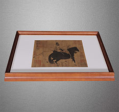 天河书画装裱配框服务案例